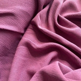 Viskosewebware - Viskosecrepe - Viskosekrepp - mauve - dunkles altrosa - Stoffmeisterei