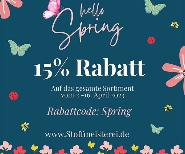 Hello Spring Rabattaktion