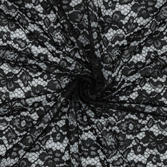 Spitze mit Bogenkante schwarz