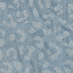 Denim Jeans Jaquard Leo hellblau