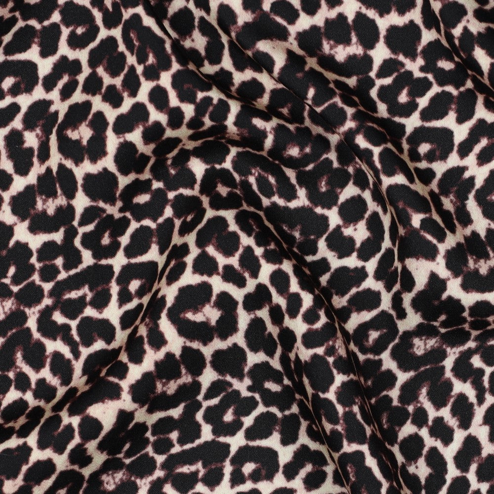 Viskose Satin Webware Leo Beige