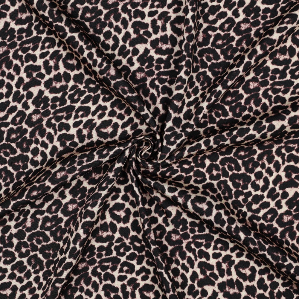 Viskose Satin Webware Leo Beige