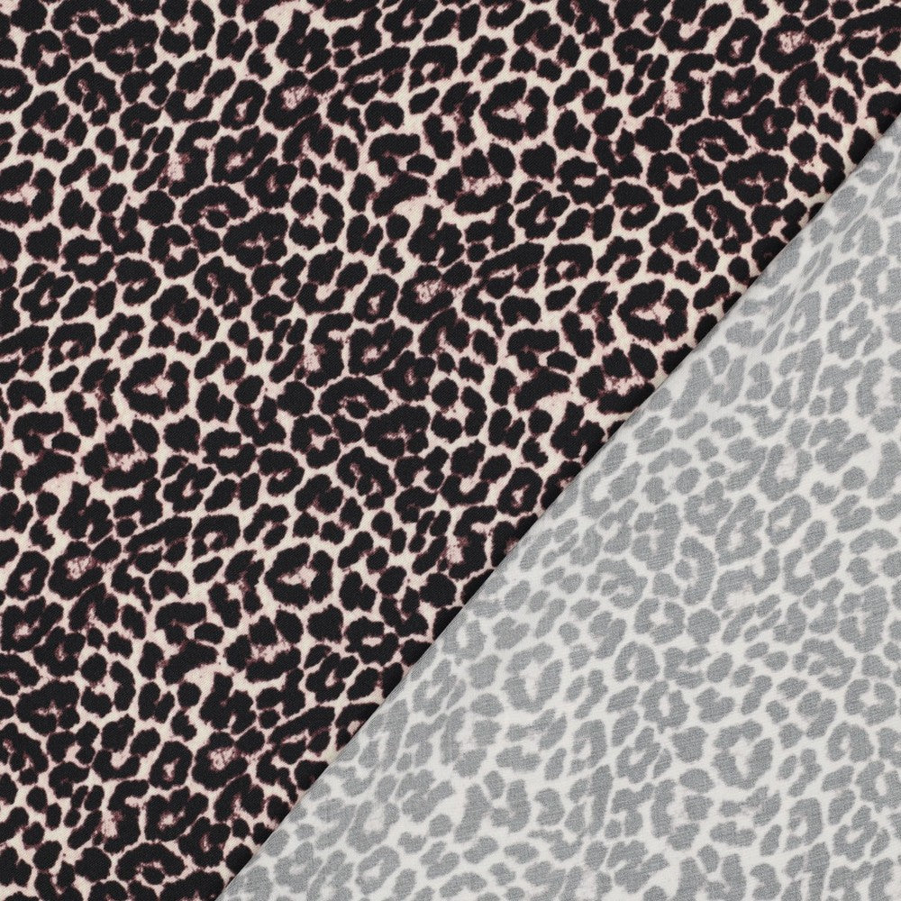 Viskose Satin Webware Leo Beige
