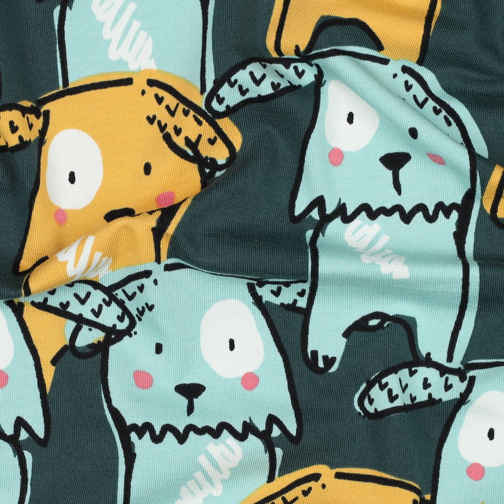 Jersey Dogs Hunde im Comic Stil
