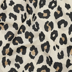 Baumwoll Voile Leo beige