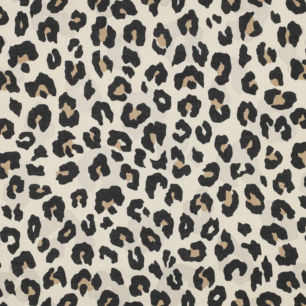 Baumwoll Voile Leo beige