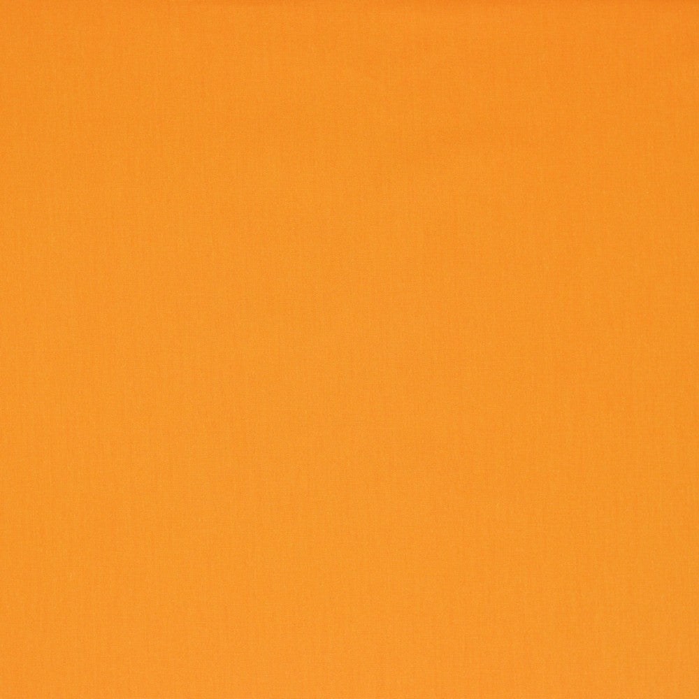 Baumwoll Stoff Uni orange Apricose