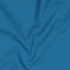 Baumwoll Stoff Uni Ocean  blau