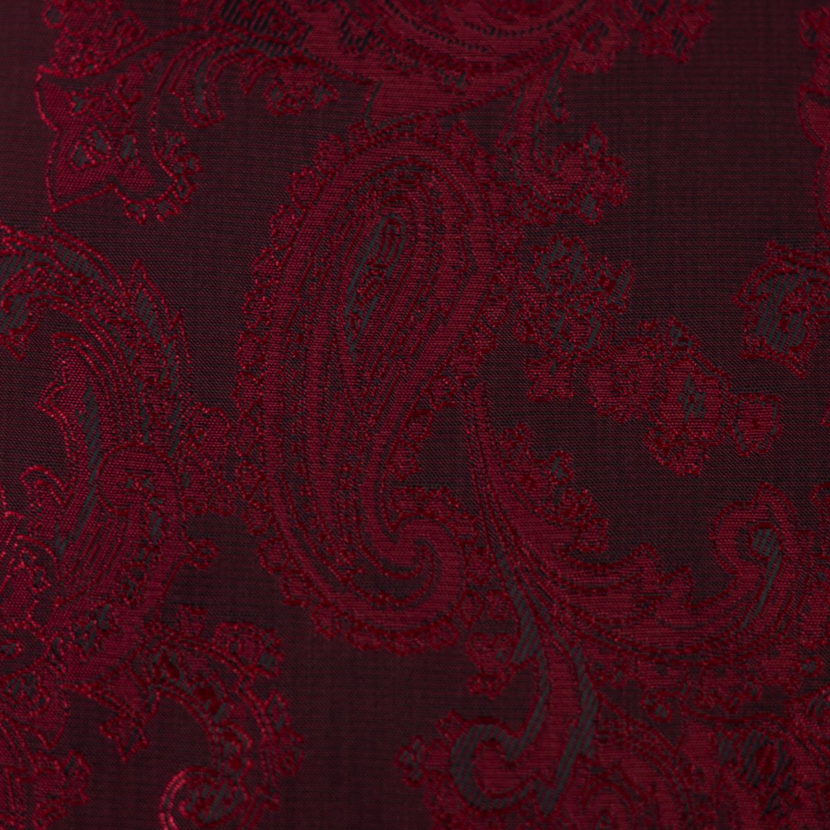 Futterstoff Filati Paisley burgundy