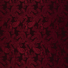Futterstoff Filati Paisley burgundy