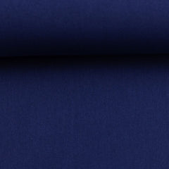 Baumwollwebware Fahnentuch Baumwollstoff Swafing heide navy blau