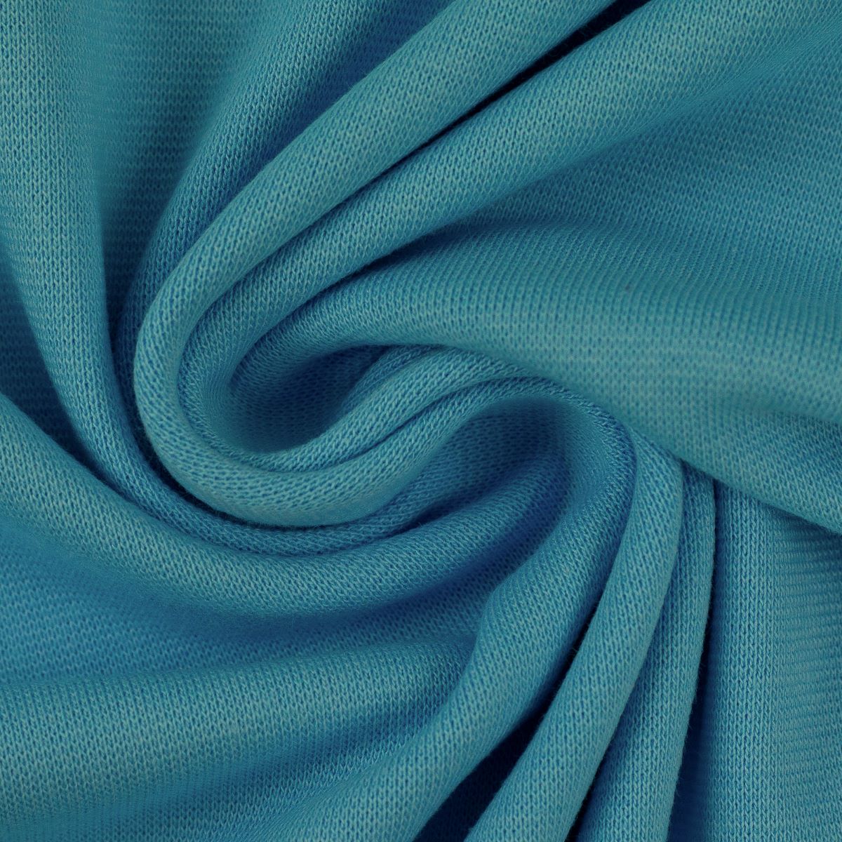 Sommersweat French terry Uni hellblau