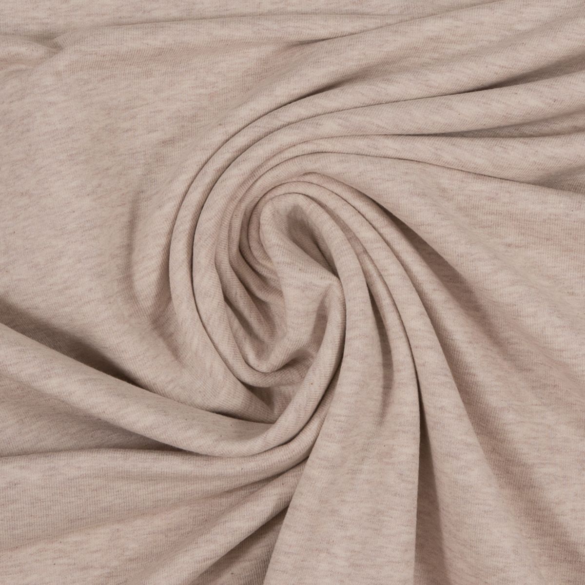 French Terry / Sommersweat naturweiß melange  Maike Swafing