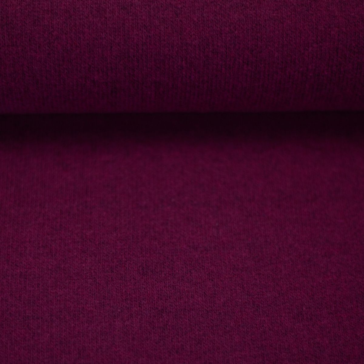 weicher italienischer Baumwoll Strick Fuchsia Bono Swafing