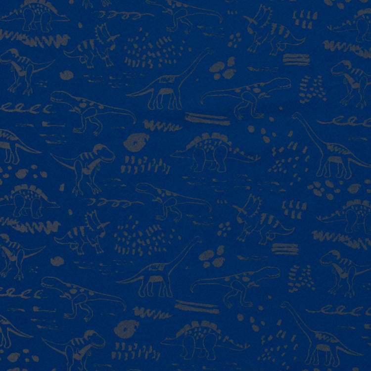 Softshell Sakura Swafing Dino blau