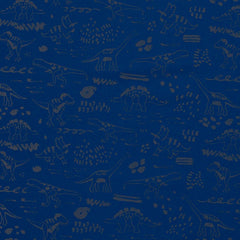 Softshell Sakura Swafing Dino blau