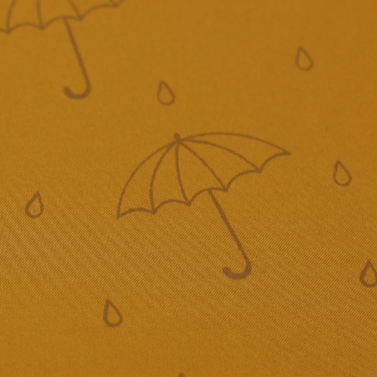 Softshell gelb mit Schirm