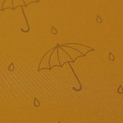 Softshell gelb mit Schirm