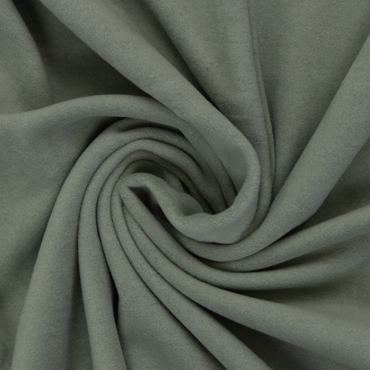 Baumwollfleece Farbe Salbei 