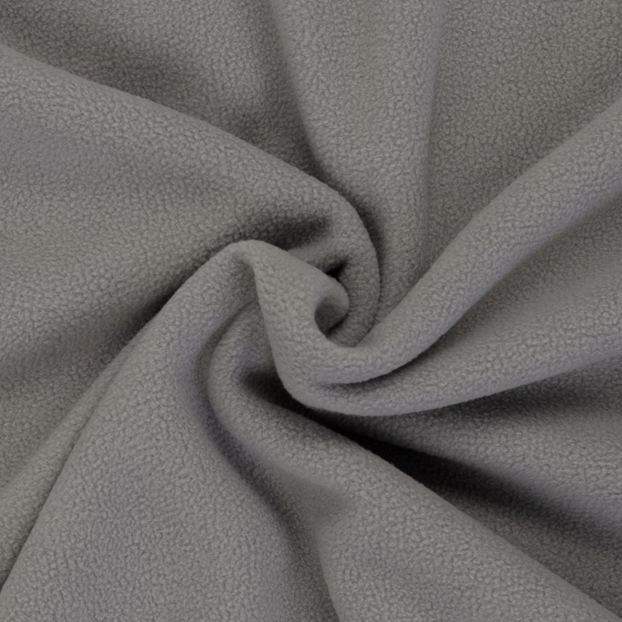 Doppelseitiger Plüsch Fleece Tamme Swafing grau