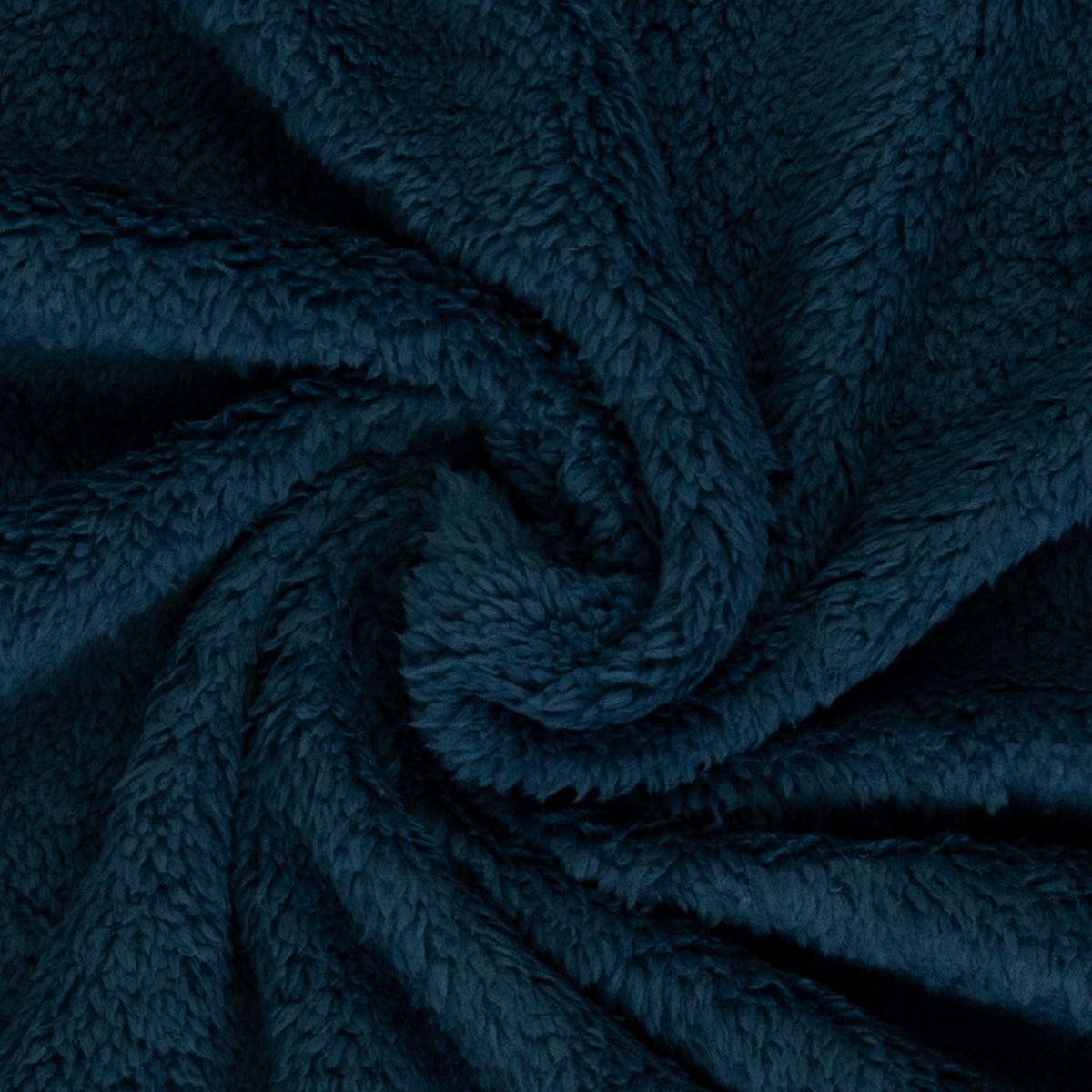 Doppelseitiger Plüsch Fleece Tamme Swafing dunkel petrol