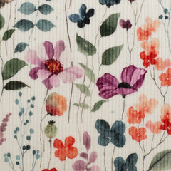 Rippjersey kleines Blumenmuster Mia Swafing