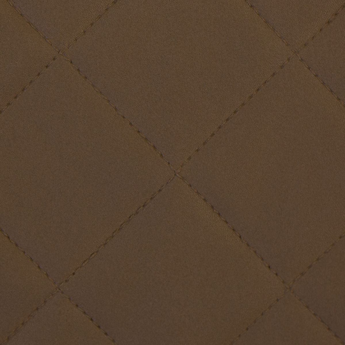 Kunstleder Debbie Rautensteppung schlamm beige