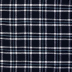 Flanell Baumwolle Yukon Swafing blau kariert