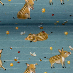 Baumwolljersey Wildschweine Lathi Swafing