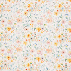 Baumwollstoff Webware Aquarellblumen Tarrenz Swafing
