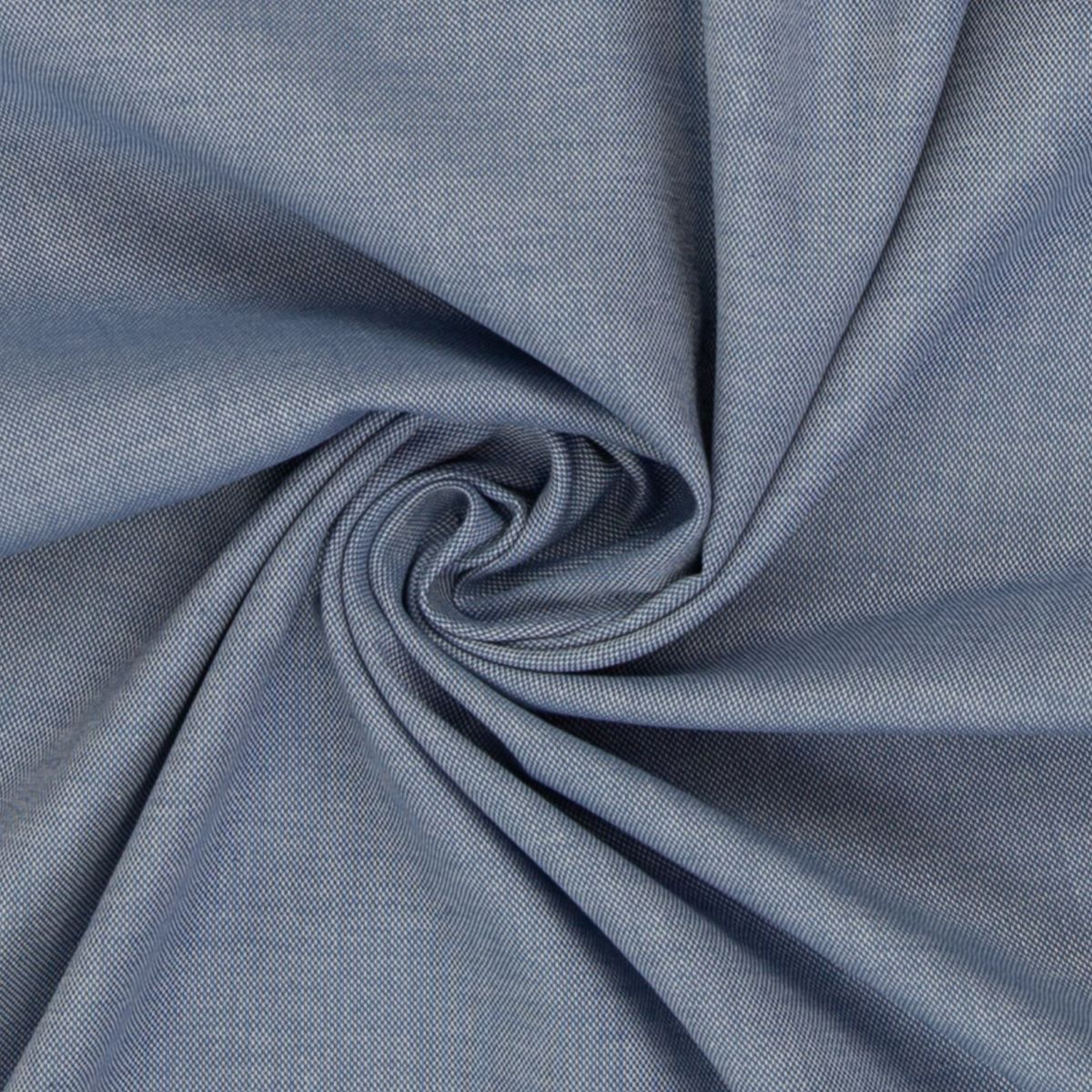 Baumwollwebware mercerisiert Mika Swafing jeansblau