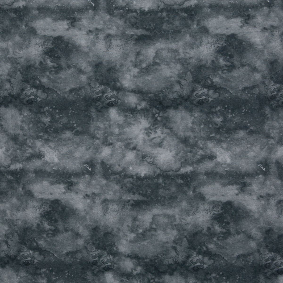 Baumwolljersey Batik dunkelgrau