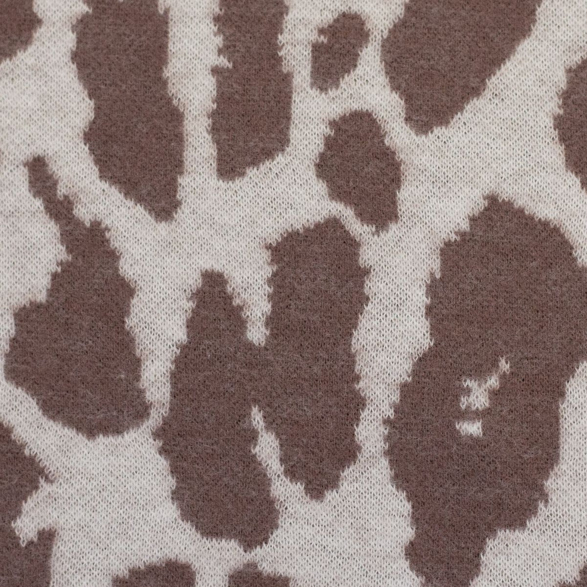 Jacquard Jersey Leo Peppercorn Naturweiß Emely Swafing