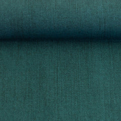 French Terry Sommersweat Denim Look Sawing petrol