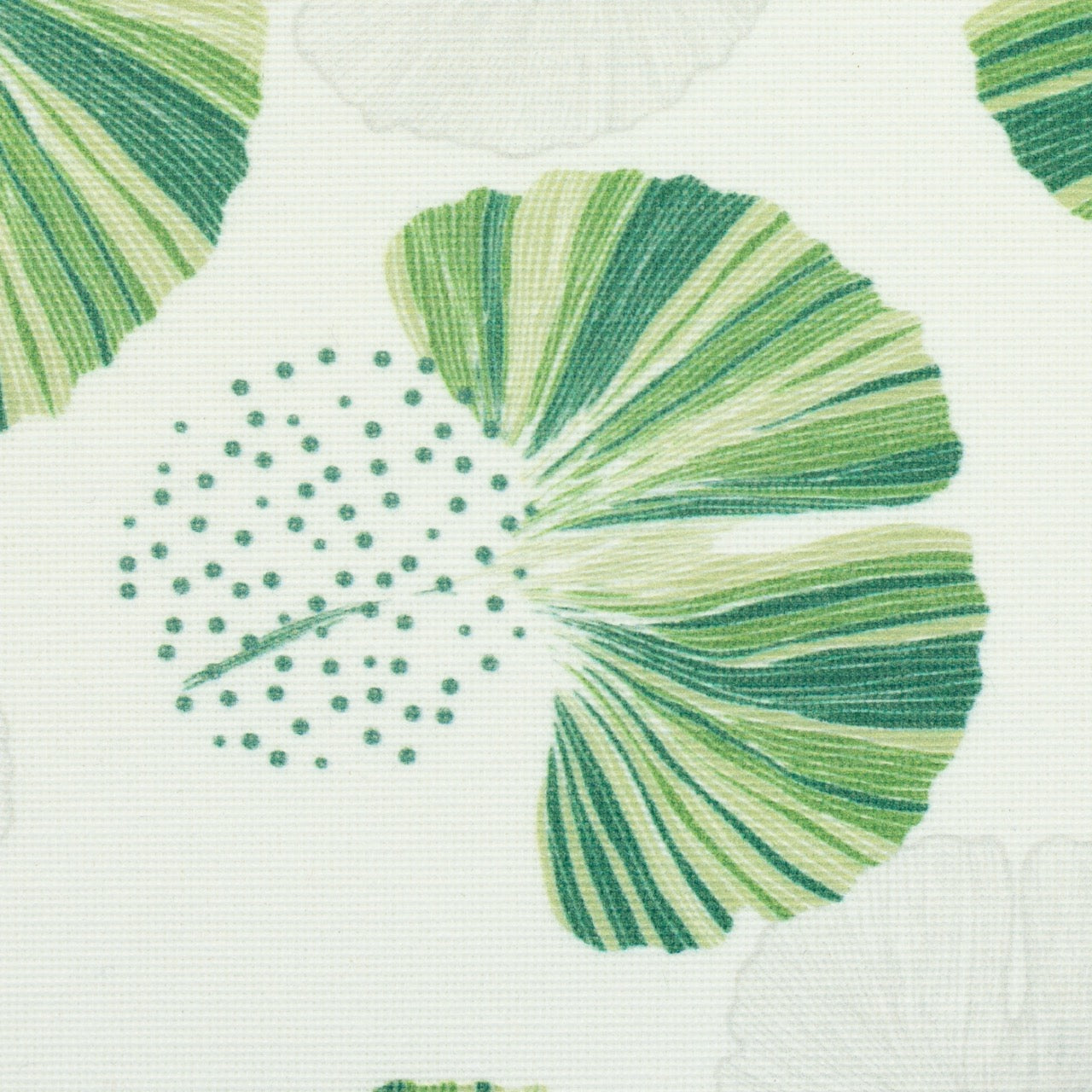 beschichtete Webware Canvas Alsfeld Gingko Blätter