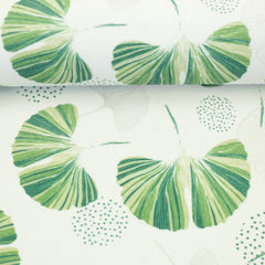 beschichtete Webware Canvas Alsfeld Gingko Blätter
