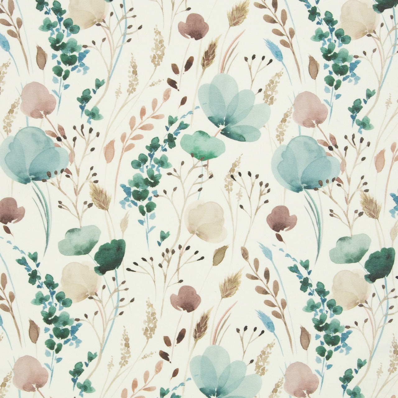 beschichtete Webware Canvas Alsfeld Blumenwiese Aquarell