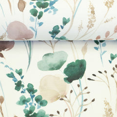 beschichtete Webware Canvas Alsfeld Blumenwiese Aquarell