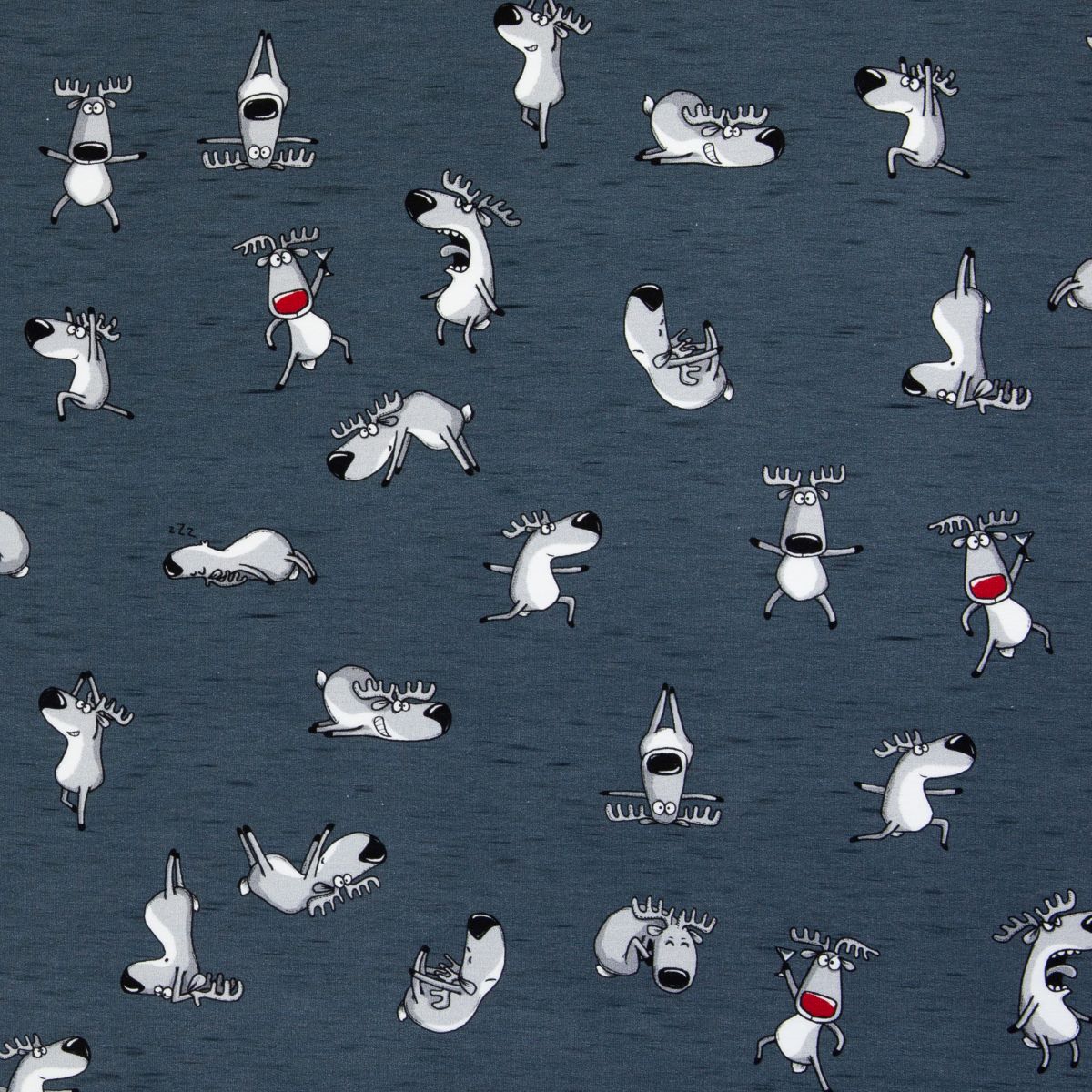 Thorsten Berger Rentiere Wintermoods blau