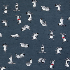 Thorsten Berger Rentiere Wintermoods blau