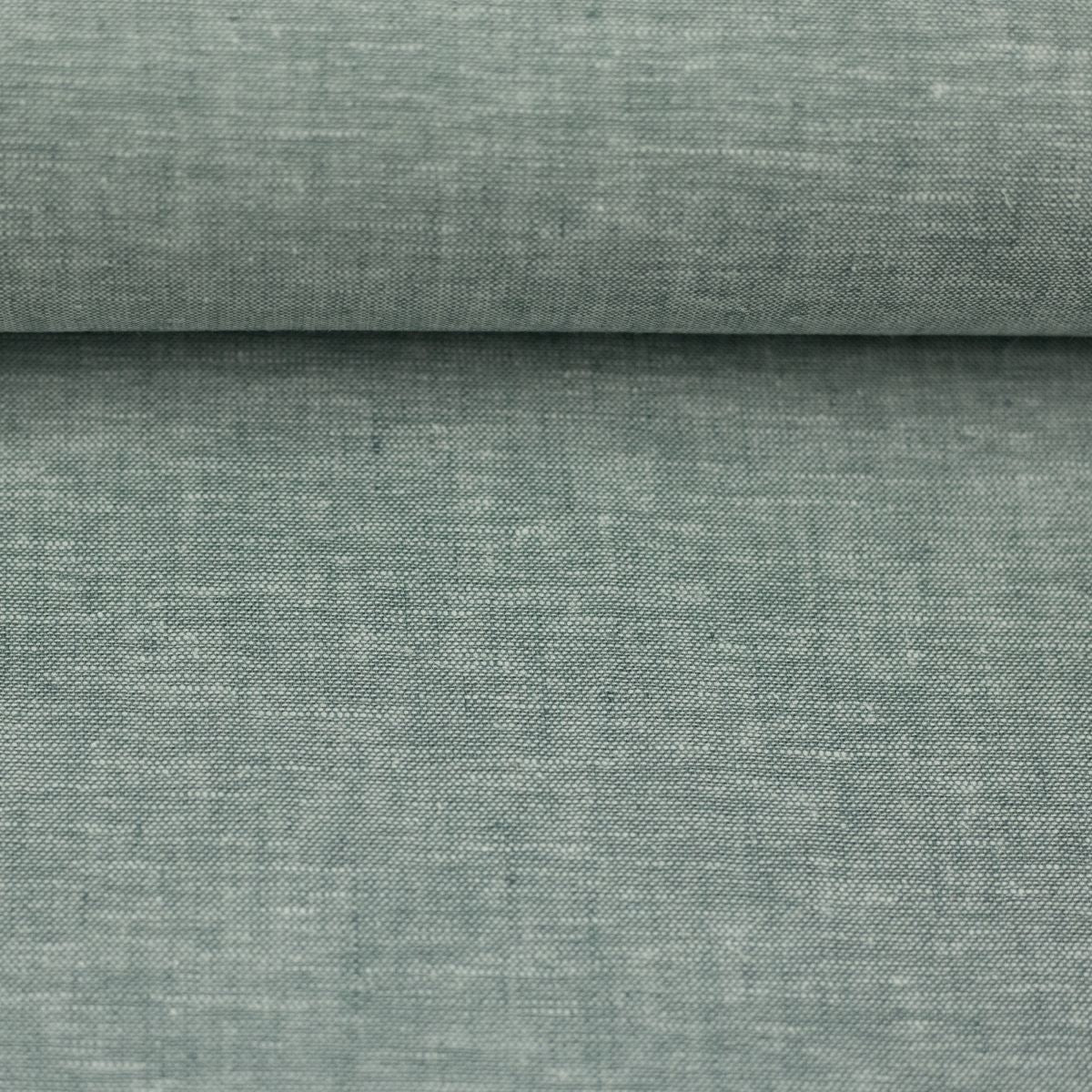 Leinen Baumwoll Mischgewebe Paul Swafing mint meliert