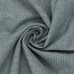 Leinen Baumwoll Mischgewebe Paul Swafing Streifen salbei meliert