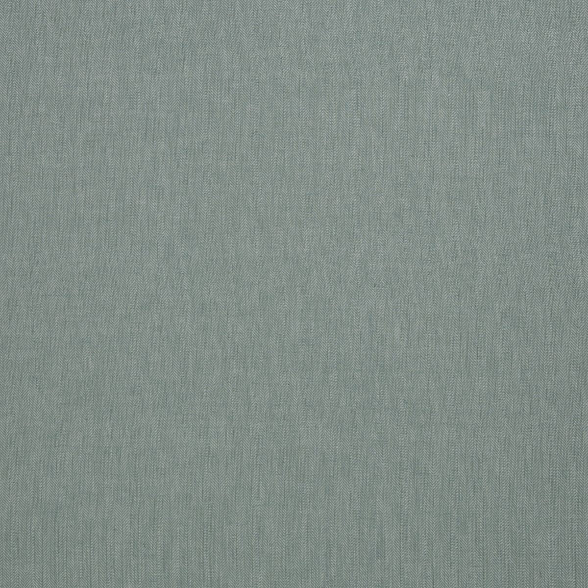 Leinen Baumwoll Mischgewebe Paul Swafing Fischgrät mint meliert