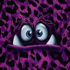 Thorsten Berger French Terry Panel Monsta Leo pink