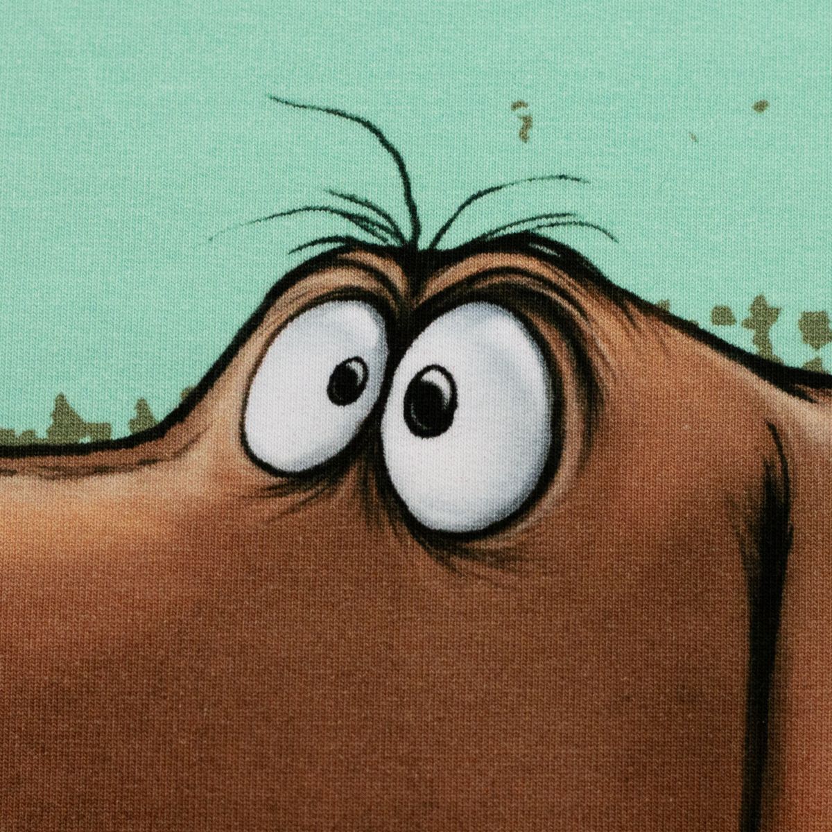Panel Thorsten Berger Cheeky Animals Dachhund Berny Dackel türkis 