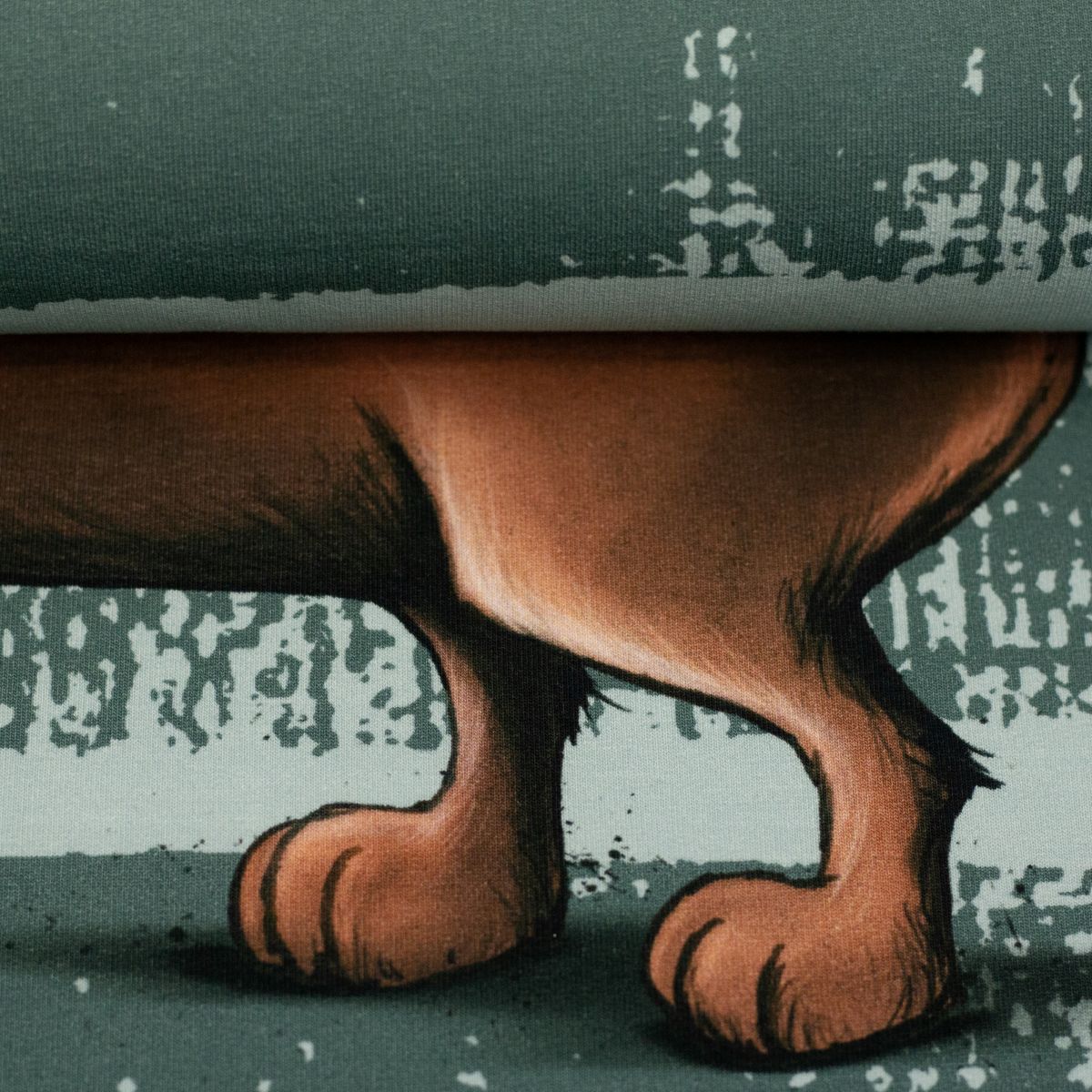 Panel Thorsten Berger Cheeky Animals Dachhund Berny Dackel rauchblau