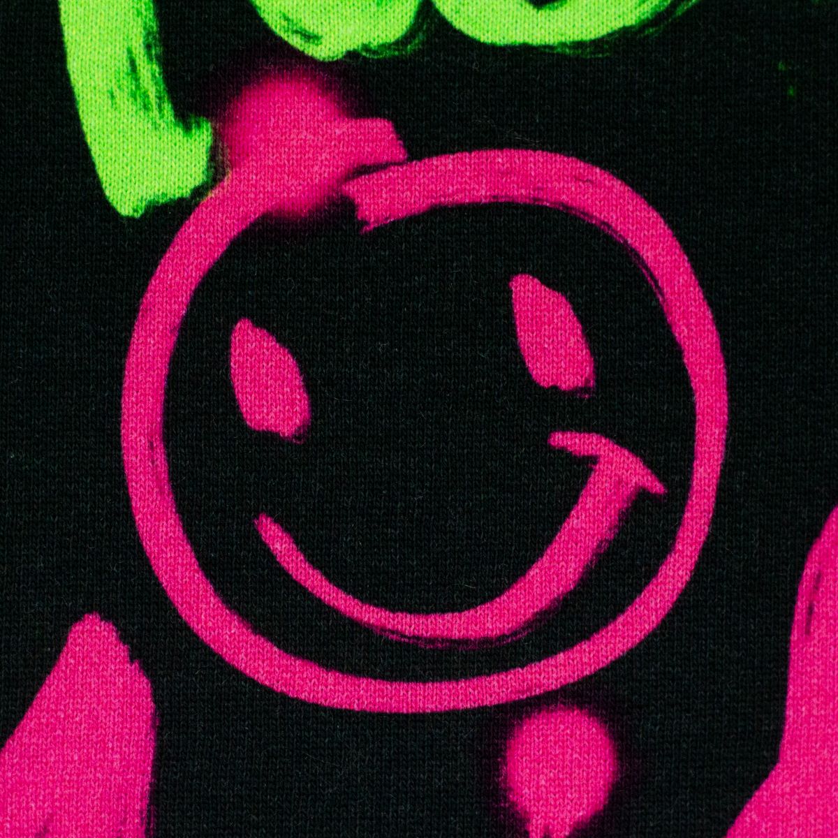 Sweat angeraut Happy Smile schwarz von Christiane Zielinski Swafing