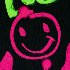 Sweat angeraut Happy Smile schwarz von Christiane Zielinski Swafing