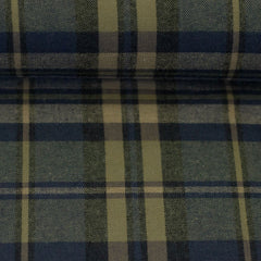 Flanell kariert khaki Maverick Swafing