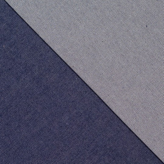 Jeans Stoff meterware wahsed dunkelblau 